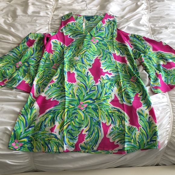 ❌SOLD❌ Southern Frock Dress 💗🌴 - Picture 4 of 8